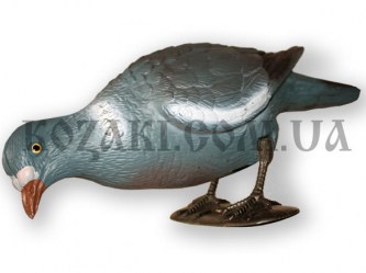 Муляж голубь Вяхирь BIRDLAND с ножками и опорой