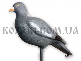 Муляж голубь пластмассовый Hunting Birdland на палке (37х13х11 см)